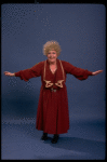 Actress Dolores Wilson as Miss Hannigan in a scene from the Chicago production of the musical "Annie."
