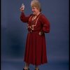 Actress Dolores Wilson as Miss Hannigan in a scene from the Chicago production of the musical "Annie."