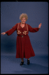 Actress Dolores Wilson as Miss Hannigan in a scene from the Chicago production of the musical "Annie."