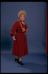 Actress Dolores Wilson as Miss Hannigan in a scene from the Chicago production of the musical "Annie."