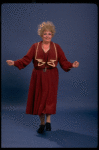 Actress Dolores Wilson as Miss Hannigan in a scene from the Chicago production of the musical "Annie."