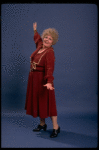 Actress Dolores Wilson as Miss Hannigan in a scene from the Chicago production of the musical "Annie."