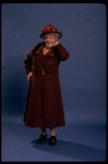 Actress Dolores Wilson as Miss Hannigan in a scene from the Chicago production of the musical "Annie."
