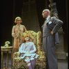 Ellen Martin as Grace, Mary K. Lombardi as Annie and Norwood Smith as Daddy Warbucks in a scene from the Chicago production of the musical "Annie."