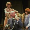 Ellen Martin as Grace, Mary K. Lombardi as Annie and Norwood Smith as Daddy Warbucks in a scene from the Chicago production of the musical "Annie."