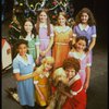 Mary K. Lombardi as Annie w. Sandy (R) and orphans in a scene from the Chicago production of the musical "Annie."