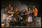 Hooverville-ites in a scene from the Chicago production of the musical "Annie."