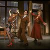 Ruth Kobart as Miss Hannigan, Bob Morrissey as Rooster and Jacalyn Switzer as Lily in a scene from the Chicago production of the musical "Annie."