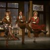 Ruth Kobart as Miss Hannigan, Bob Morrissey as Rooster and Jacalyn Switzer as Lily in a scene from the Chicago production of the musical "Annie."