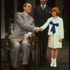 Mary K. Lombardi as Annie, Norwood Smith as Daddy Warbucks and Stephen Everett as FDR in a scene from the Chicago production of the musical "Annie."