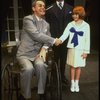 Mary K. Lombardi as Annie, Norwood Smith as Daddy Warbucks and Stephen Everett as FDR in a scene from the Chicago production of the musical "Annie."