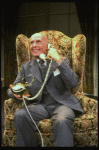 Norwood Smith as Daddy Warbucks in a scene from the Chicago production of the musical "Annie."