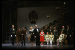 Entire cast in a scene from the Chicago production of the musical "Annie."