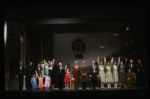 Entire cast in a scene from the Chicago production of the musical "Annie."