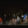Entire cast in a scene from the Chicago production of the musical "Annie."