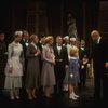 Allison Smith as Annie, John Schuck as Daddy Warbucks and Mary Bracken Phillips as Grace in a scene from the Broadway production of the musical "Annie."