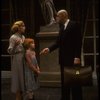Allison Smith as Annie, John Schuck as Daddy Warbucks and Mary Bracken Phillips as Grace in a scene from the Broadway production of the musical "Annie."