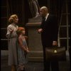 Allison Smith as Annie, John Schuck as Daddy Warbucks and Mary Bracken Phillips as Grace in a scene from the Broadway production of the musical "Annie."