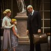 Allison Smith as Annie, John Schuck as Daddy Warbucks and Mary Bracken Phillips as Grace in a scene from the Broadway production of the musical "Annie."