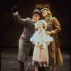 Allison Smith as Annie, John Schuck as Daddy Warbucks and Mary Bracken Phillips as Grace in a scene from the Broadway production of the musical "Annie."