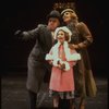 Allison Smith as Annie, John Schuck as Daddy Warbucks and Mary Bracken Phillips as Grace in a scene from the Broadway production of the musical "Annie."