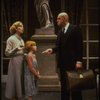 Allison Smith as Annie, John Schuck as Daddy Warbucks and Mary Bracken Phillips as Grace in a scene from the Broadway production of the musical "Annie."