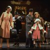 Allison Smith as Annie, John Schuck as Daddy Warbucks and Mary Bracken Phillips as Grace in a scene from the Broadway production of the musical "Annie."