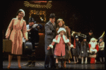 Allison Smith as Annie, John Schuck as Daddy Warbucks and Mary Bracken Phillips as Grace in a scene from the Broadway production of the musical "Annie."