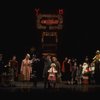 Allison Smith as Annie, John Schuck as Daddy Warbucks and Mary Bracken Phillips as Grace in a scene from the Broadway production of the musical "Annie."