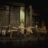 Allison Smith as Annie, John Schuck as Daddy Warbucks and Mary Bracken Phillips as Grace in a scene from the Broadway production of the musical "Annie."
