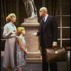 Allison Smith as Annie, John Schuck as Daddy Warbucks and Mary Bracken Phillips as Grace in a scene from the Broadway production of the musical "Annie."