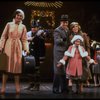Allison Smith as Annie, John Schuck as Daddy Warbucks and Mary Bracken Phillips as Grace in a scene from the Broadway production of the musical "Annie."