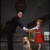 Allison Smith as Annie and John Schuck as Daddy Warbucks w. Sandy in a scene from the Broadway production of the musical "Annie."