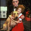 Allison Smith as Annie and John Schuck as Daddy Warbucks w. Sandy in a scene from the Broadway production of the musical "Annie."