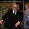 Allison Smith as Annie and John Schuck as Daddy Warbucks in a scene from the Broadway production of the musical "Annie."