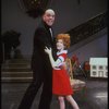 Allison Smith as Annie and John Schuck as Daddy Warbucks in a scene from the Broadway production of the musical "Annie."