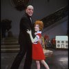 Allison Smith as Annie and John Schuck as Daddy Warbucks in a scene from the Broadway production of the musical "Annie."
