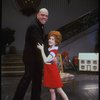 Allison Smith as Annie and John Schuck as Daddy Warbucks in a scene from the Broadway production of the musical "Annie."
