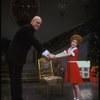 Allison Smith as Annie and John Schuck as Daddy Warbucks in a scene from the Broadway production of the musical "Annie."