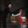 Allison Smith as Annie and John Schuck as Daddy Warbucks in a scene from the Broadway production of the musical "Annie."