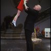 Allison Smith as Annie and John Schuck as Daddy Warbucks in a scene from the Broadway production of the musical "Annie."