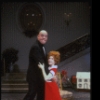 Allison Smith as Annie and John Schuck as Daddy Warbucks in a scene from the Broadway production of the musical "Annie."