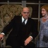 Allison Smith as Annie and John Schuck as Daddy Warbucks in a scene from the Broadway production of the musical "Annie."