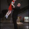 Allison Smith as Annie and John Schuck as Daddy Warbucks in a scene from the Broadway production of the musical "Annie."