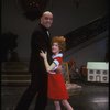 Allison Smith as Annie and John Schuck as Daddy Warbucks in a scene from the Broadway production of the musical "Annie."