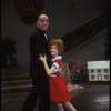 Allison Smith as Annie and John Schuck as Daddy Warbucks in a scene from the Broadway production of the musical "Annie."