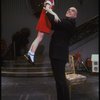 Allison Smith as Annie and John Schuck as Daddy Warbucks in a scene from the Broadway production of the musical "Annie."