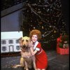 Allison Smith as Annie w. Sandy in a scene from the Broadway production of the musical "Annie."