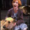 Allison Smith as Annie w. Sandy in a scene from the Broadway production of the musical "Annie."
