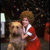 Allison Smith as Annie w. Sandy in a scene from the Broadway production of the musical "Annie."